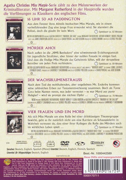 Image du produit Coffret Miss Marple (DVD, 2014, Allemand)