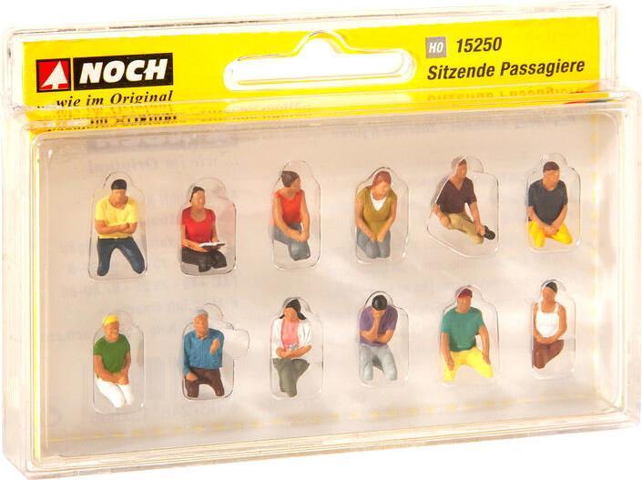 Produktbild Noch 15250 H0 Figuren Sitzende Pass