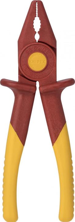 Actual product image Knipex Plastic Flat Nose Pliers (180 mm)