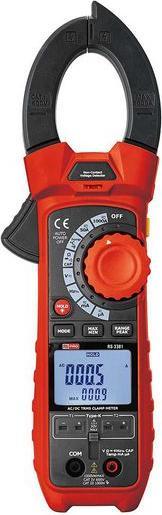 Produktbild RS PRO Zangenmessgerät AC/DC-Stromzange CAT II, CAT III 600V ac / 1000A ac, 600V dc / 1000A dc, 500Ω (CAT II, CAT III 600V, Zangenstrommesser)