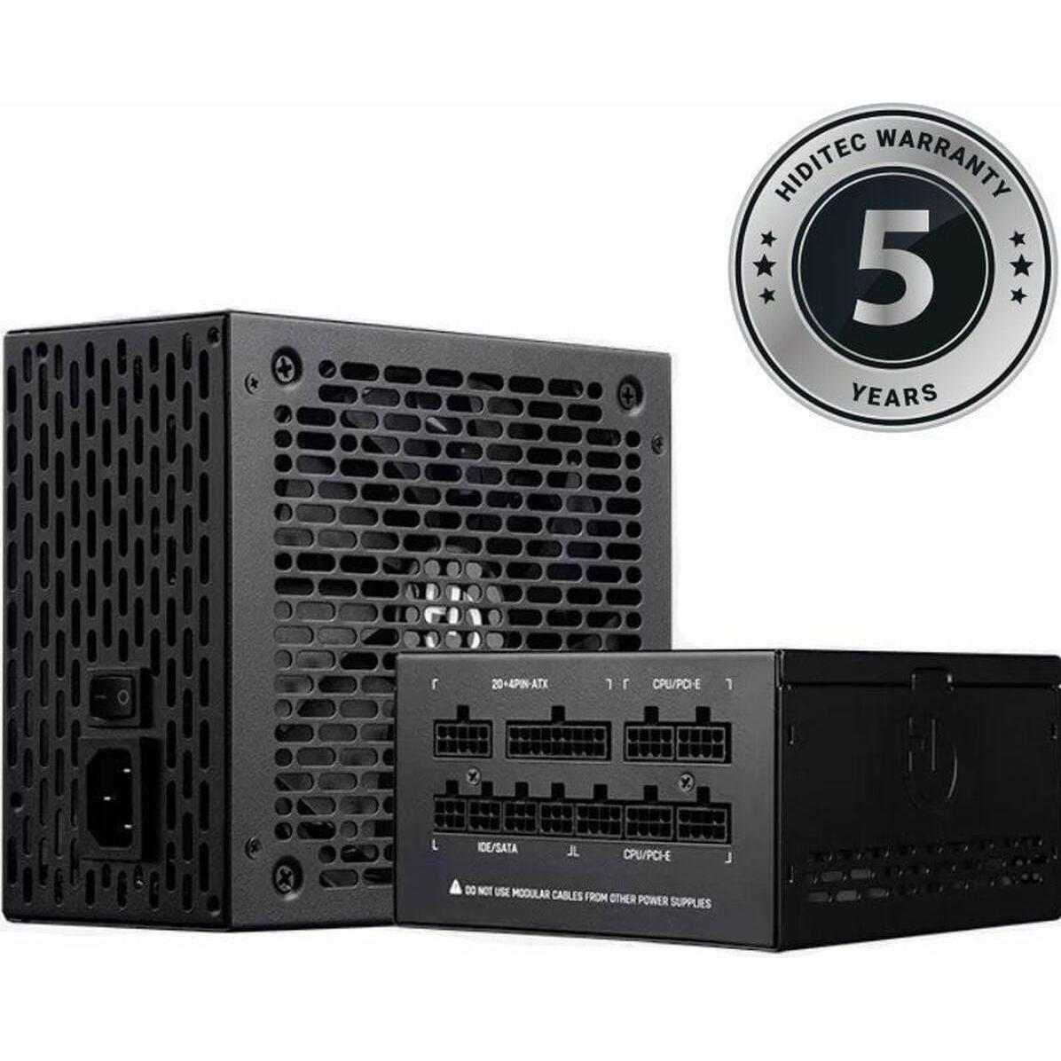 Hiditec Modulo completo Fuente Alimentacion. Bzx850 V2 80 Bronzo Gamma Completa (850 W), Alimentatore PC, Nero