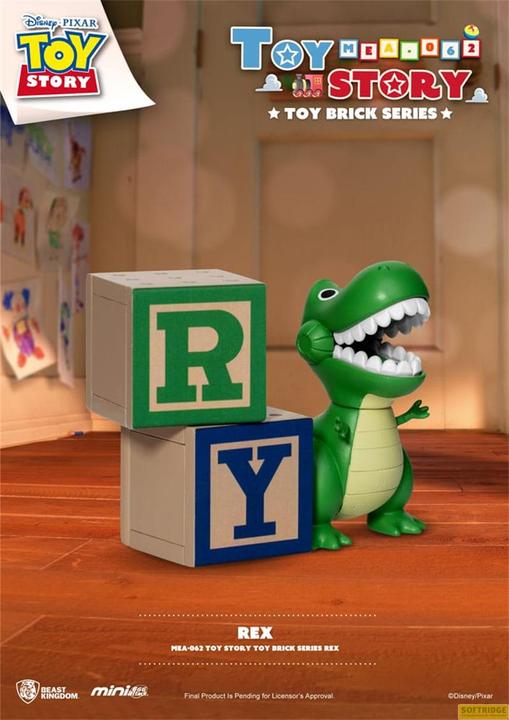Produktbild Beast Kingdom Toy Story Mini Egg Attack Figuren 7 cm Brick Series Sortiment (8)