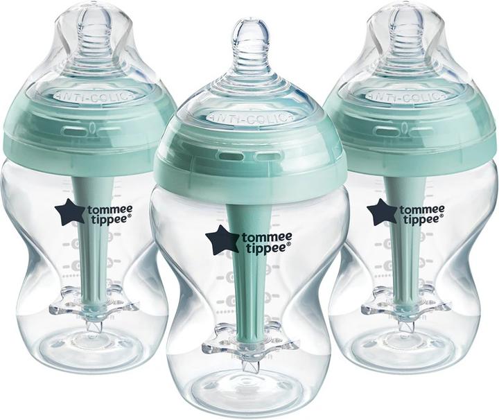 Productafbeelding Tommee Tippee TOMMEE TIPPE buteliukas ADVANCED ANTI-COLIC, 260 ml, 3 vnt., 422746 (260 ml)