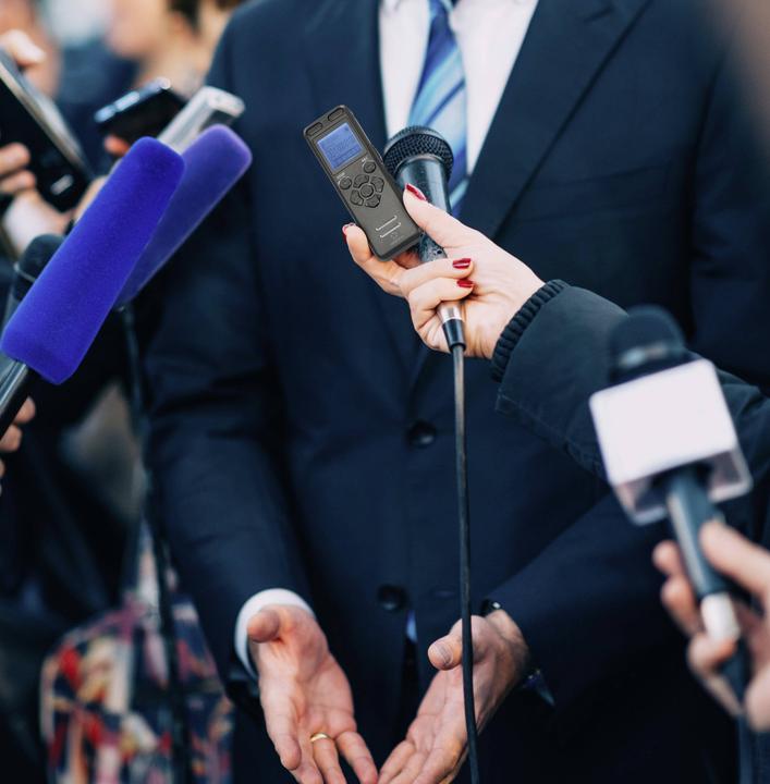 Actual product image Renkforce RF-DVR-E36 Digitales Diktiergerät Aufzeichnungsdauer (max.) 70 h Schwa (8 GB)