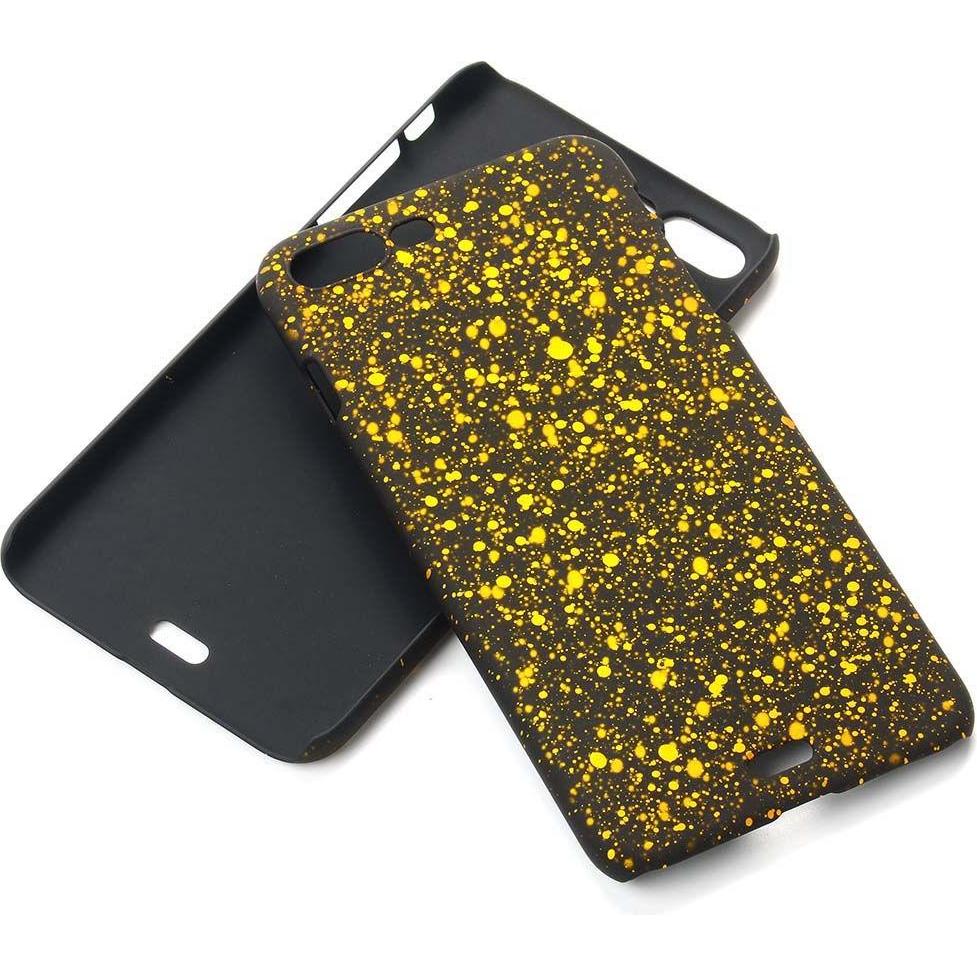 König Design Handy Hülle Schutz Case Bumper Schale für Apple iPhone 7 Plus 3D Sterne Gelb Neu (Apple iPhone 7 Plus), Sma...