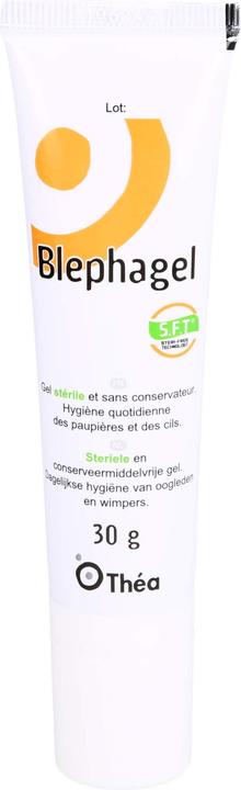 Actual product image Théa BLEPHAGEL DUO sterile cleansing gel for eyelid hygiene, 1 pc. combi pack (Cleansing gel)