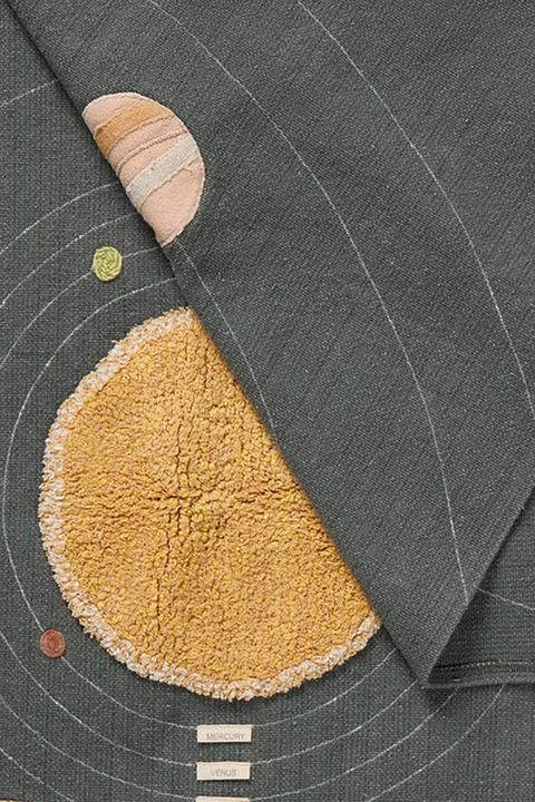 Actual product image Lorena Canals Wandteppich Sonnensystem