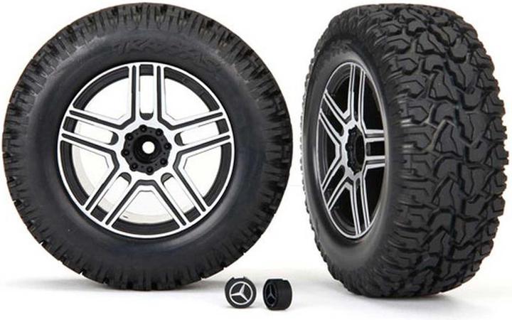 Produktbild Traxxas Mercedes-Benz G500 Komplettrad auf 2.6 Felge (2)