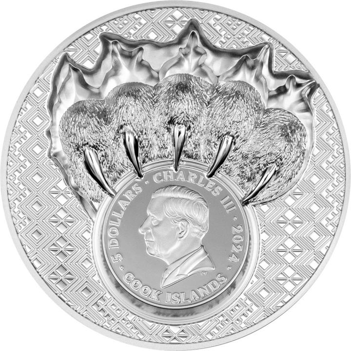 Produktbild CIT Coin Invest Silber King of the North - Polar Bear 1 oz PP - Ultra High Relief 2024 (999, 2024)