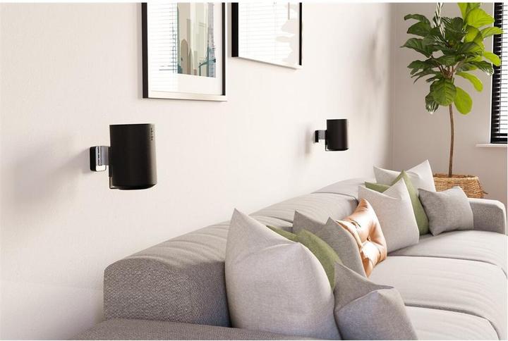 Immagine prodotto Vogels SWM 4111 Cuscinetto per altoparlanti Sonos per Era 100 (nero) (1 pz., Installazione a parete, Inclinabile, Rotante)