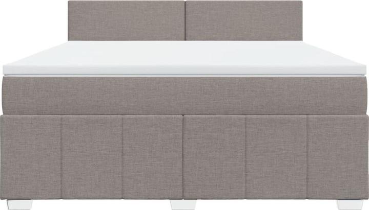 Produktbild vidaXL Bo x springbett mit Matratze 120 x 200 cm Stoff (120 x 200 cm)