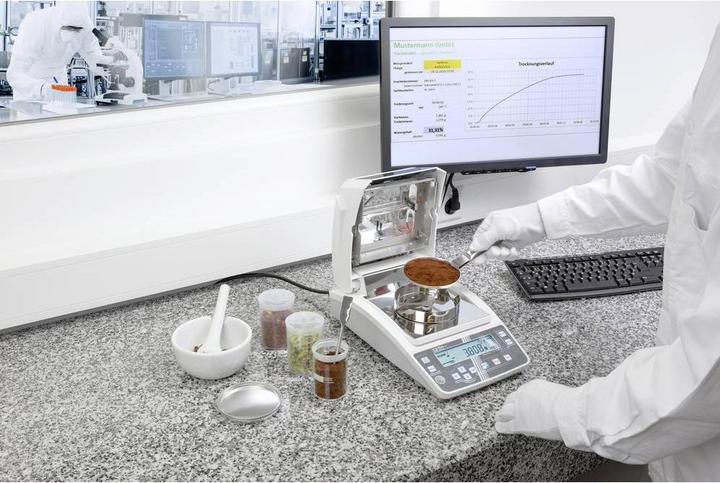 Produktbild Kern Feuchtebestimmer DBS 60-3, Wägebereich 60 g, Ablesbarkeit 0,001 g