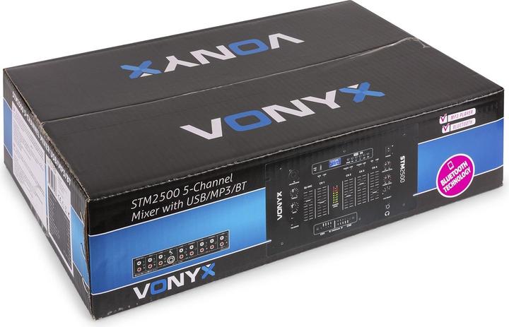Produktbild Vonyx DJ-Mixer STM2500 (Line-Mischer)