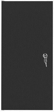 Actual product image Lanberg WF10-2312-00B Rack 12U Wall Mounted Shelf (12 RU, 10 inch rack)