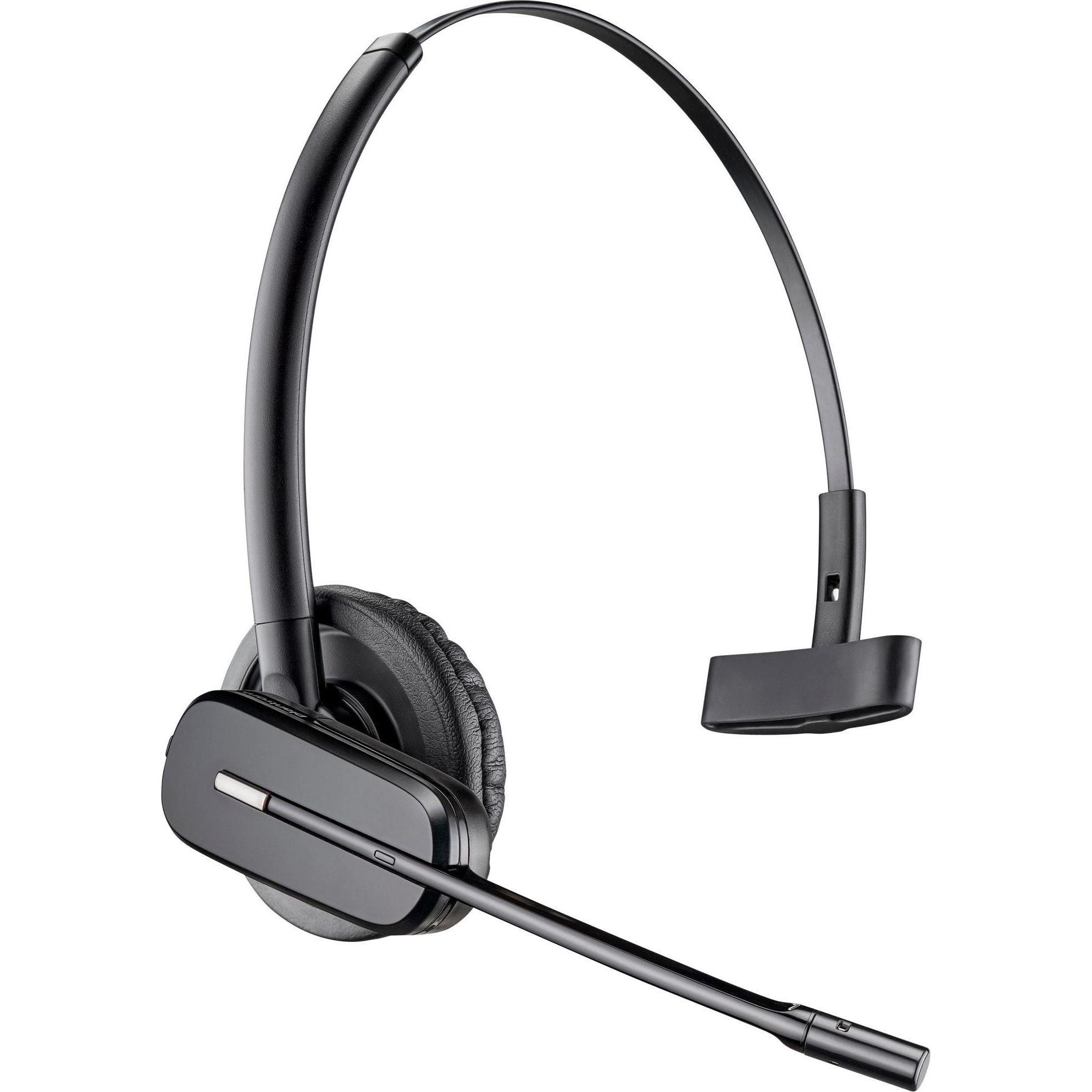HP CS540A Headset with handset (Kabellos), Office Headset, Schwarz