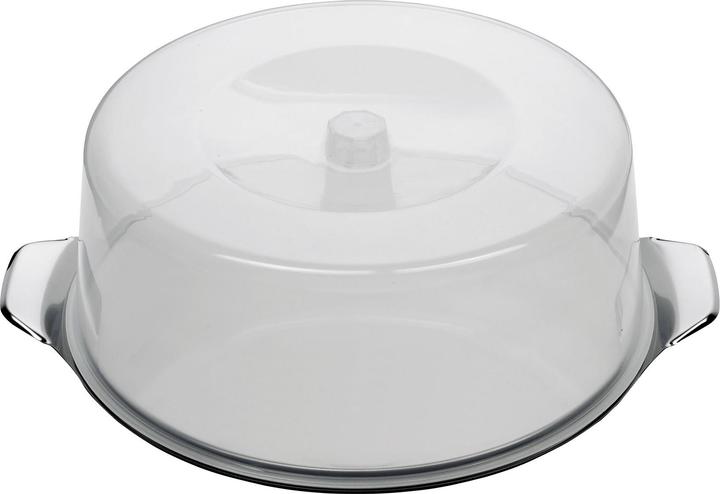 Produktbild My Basics Tortenplatte mit Haube Edelstahl/Kunststoff 11cm Ø30cm