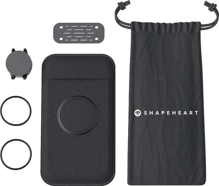 Actual product image Shapeheart Magnetic Bike Mount 6.7