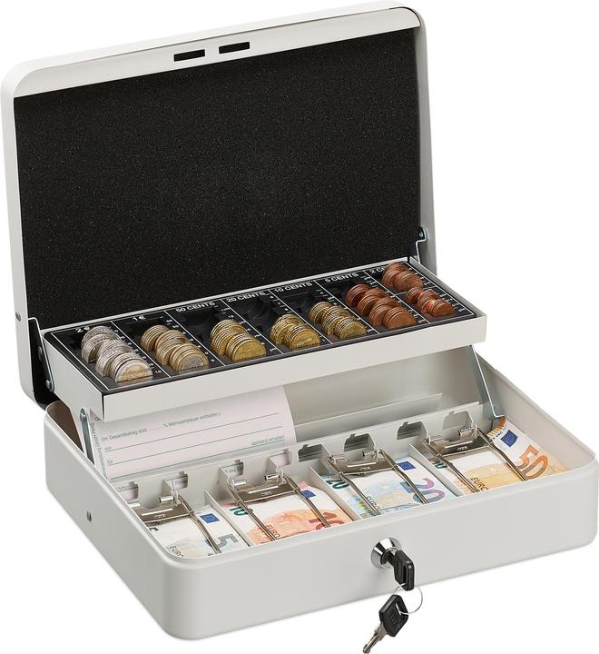 Actual product image Relaxdays Cash Box