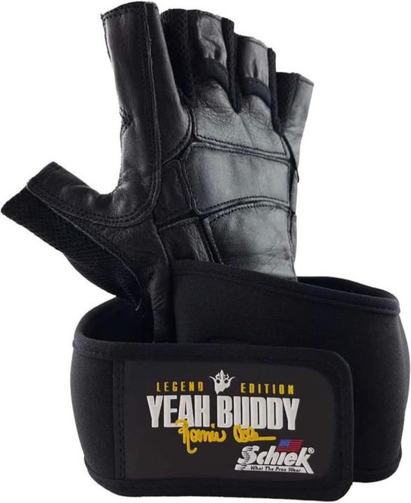 Produktbild Schiek Ronnie Coleman Leather Lifting Gloves Black (S)