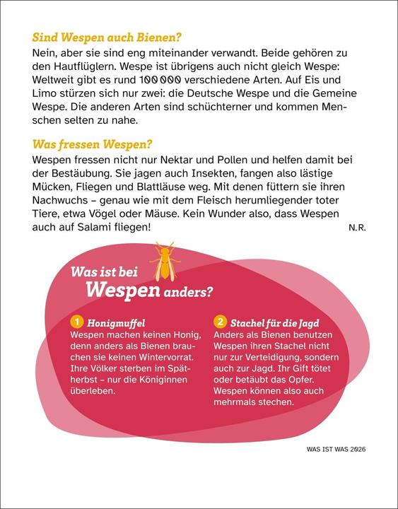 Immagine prodotto Harenberg WAS IST WAS Der Kalender Tagesabreisskalender 2026 - Kinderkalender