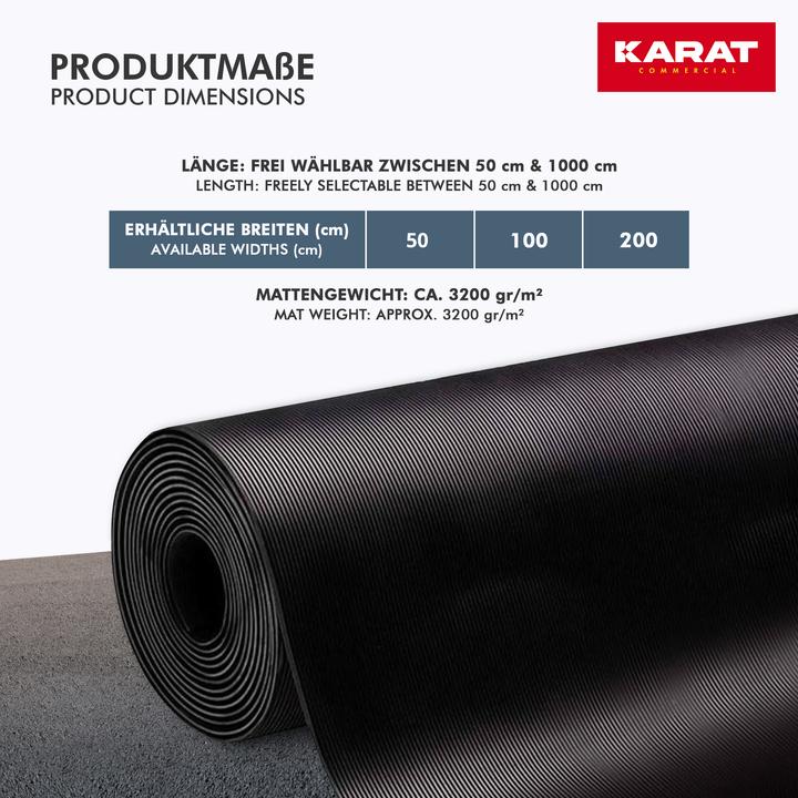 Produktbild ETM Fein gerippt (200 x 400 cm)