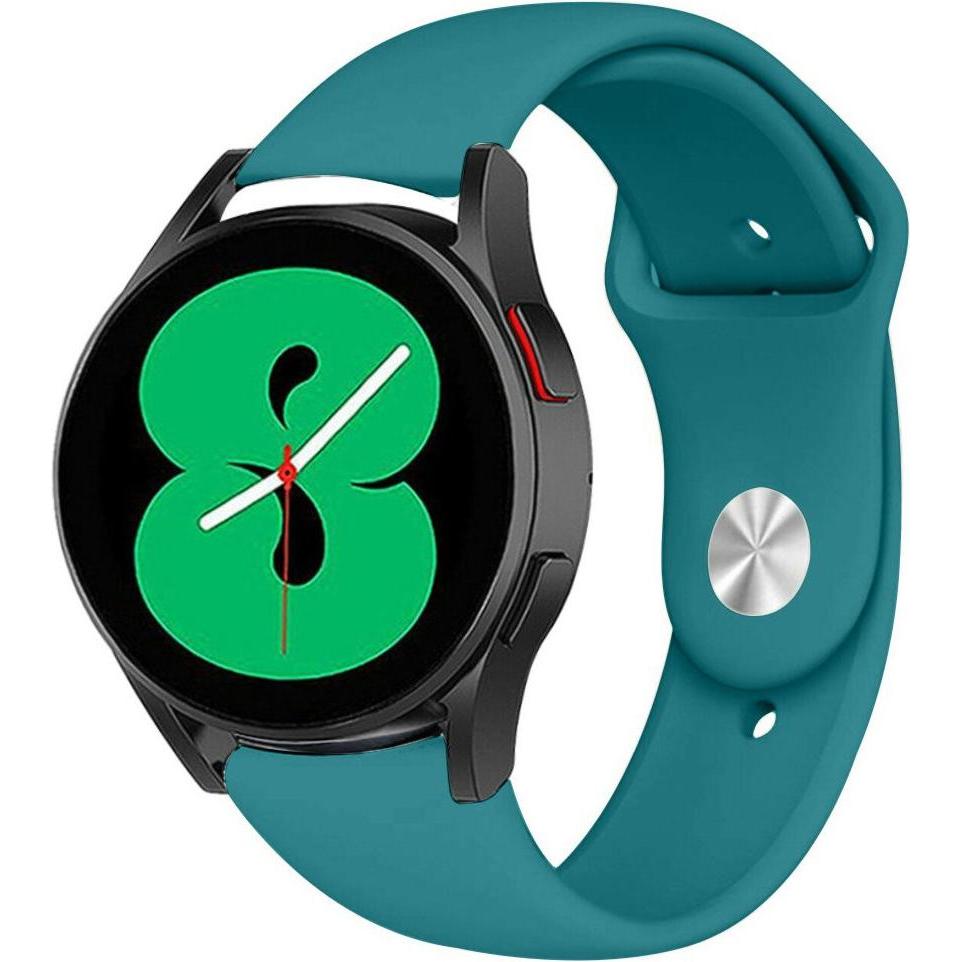 Strap-it Sportarmband (Silikon), Uhrenarmband, Blau, Grün