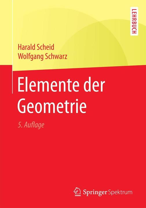 Actual product image Elemente der Geometrie (German, Harald/Black, Scheid, Wolfgang, 2016)