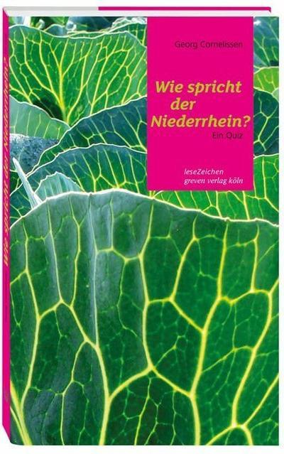 Produktbild Wie spricht der Niederrhein? (Deutsch, Georg Cornelissen, 2014)