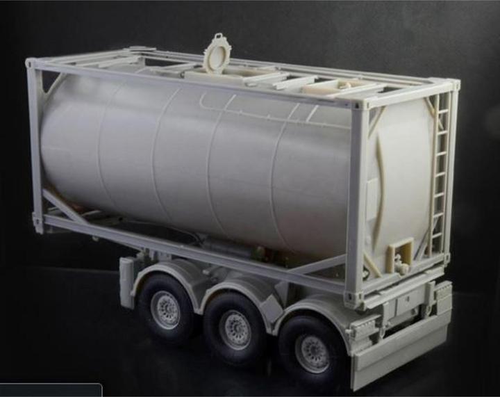 Actual product image Italeri Tecnokar 20 Tank Trailer