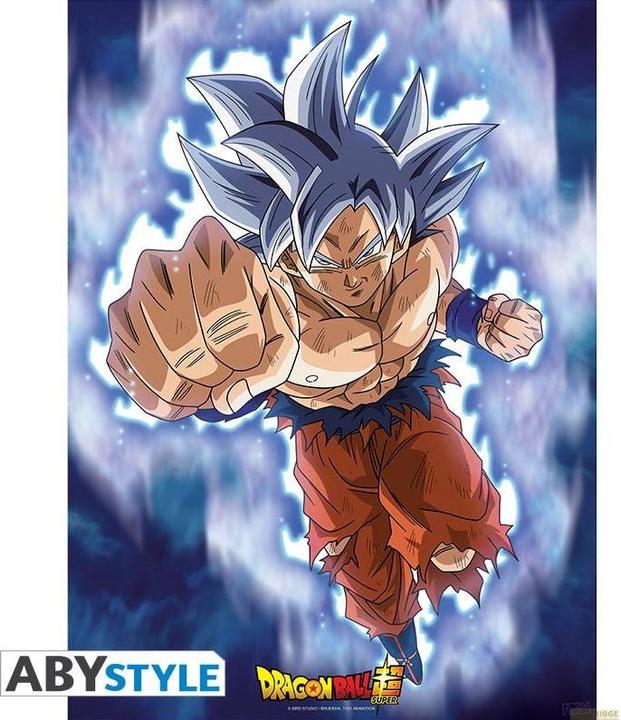 Actual product image ABYstyle Dragon Ball - Goku Ultra Instinct (52 x 38 cm)