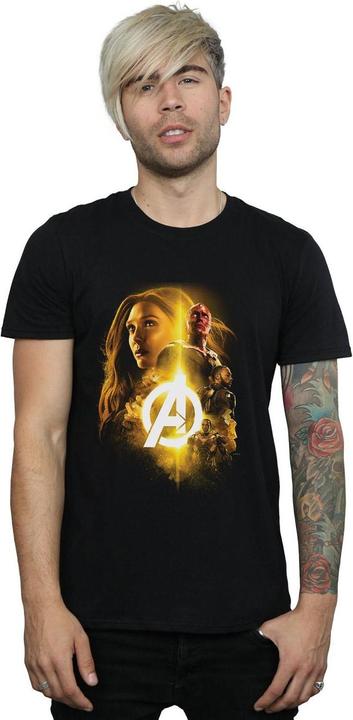 Image du produit Mens Avengers Infinity War Vision Witch Team Up T-Shirt (S)
