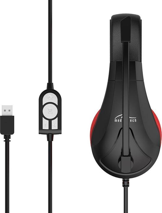 Actual product image Media-Tech MEDIATECH MT3574 NEMESIS USB - Stereo US (Cable)