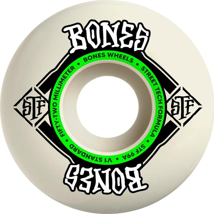 Bones Wheels 99A STF V1 Standard (52 mm)