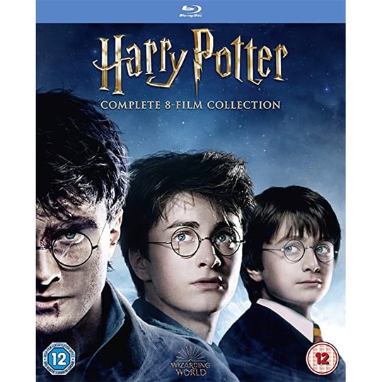 Warner Bros Harry Potter - Complete 8-film Collection (Blu-ray, 2016, Inglese)