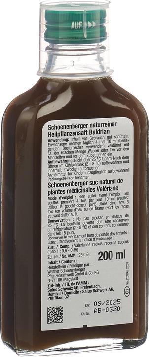 Produktbild Schönenberger Baldrian