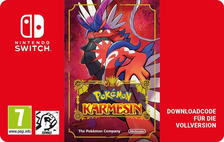 Produktbild Nintendo Pokemon Scarlet Digital Code (Switch)