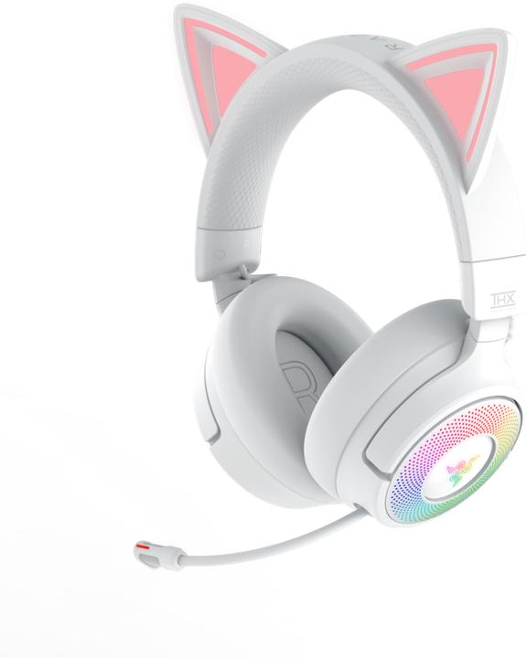 Actual product image Razer Kraken Kitty V3 Pro - White (Wireless)