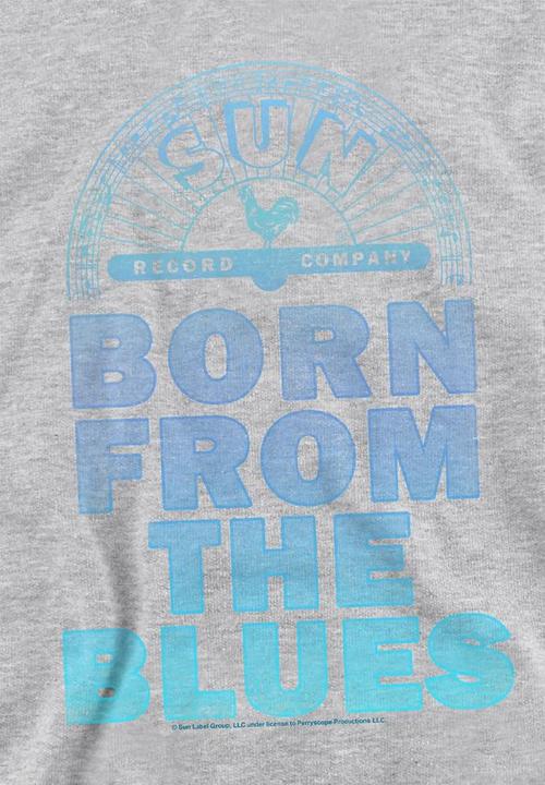 Produktbild Sun Records Born From The Blues Kapuzenpullover meliert (116)