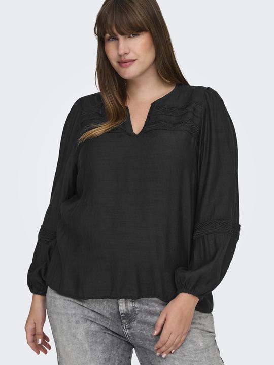 Actual product image Only Regular fit V-neck balloon sleeves Top Top (48)