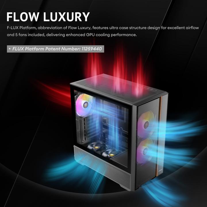 Immagine prodotto Antec Flux Rear (ITX, mATX, ATX)