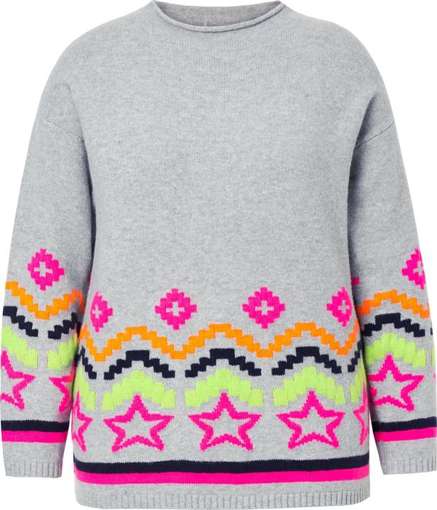 Produktbild Laurasøn Jacquard Pullover, Turtleneck, Langarm (L)