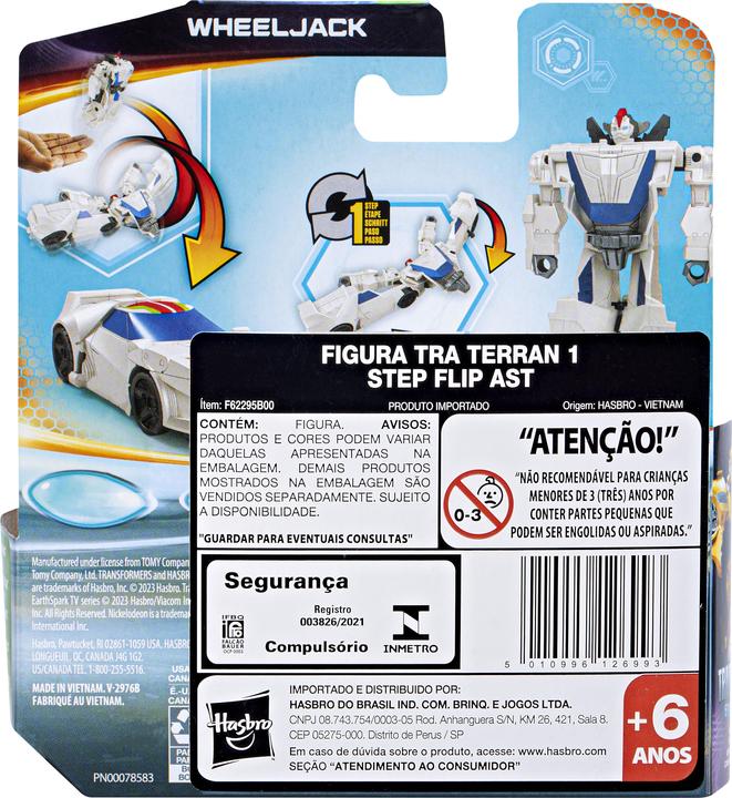 Produktbild Transformers EarthSpark 1-Step Flip Changer Wheeljack