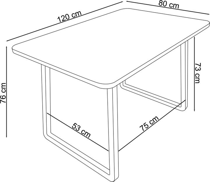 Image du produit Loft 24 Leeds (120 x 120 x 76 cm)