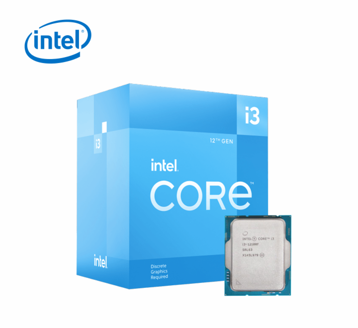 Immagine prodotto Intel Core i3-12100F (LGA 1700, 3.30 GHz, 4 -Core)