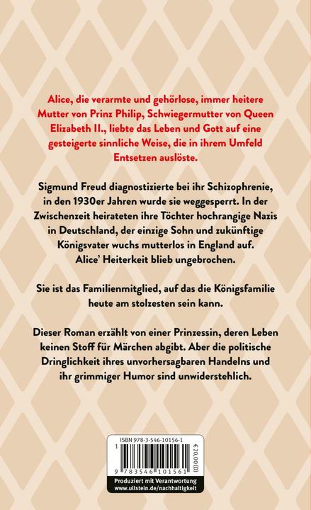 Produktbild Prinzessin Alice (Deutsch, Irene Dische, Tanja Handels, 2025)