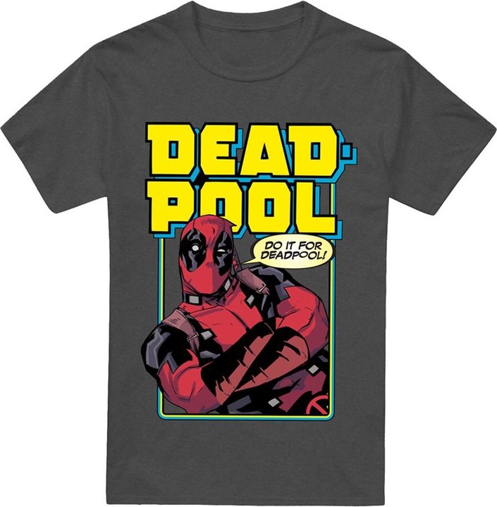Immagine prodotto Deadpool Do It For Maglietta Adulto Unisex (S)