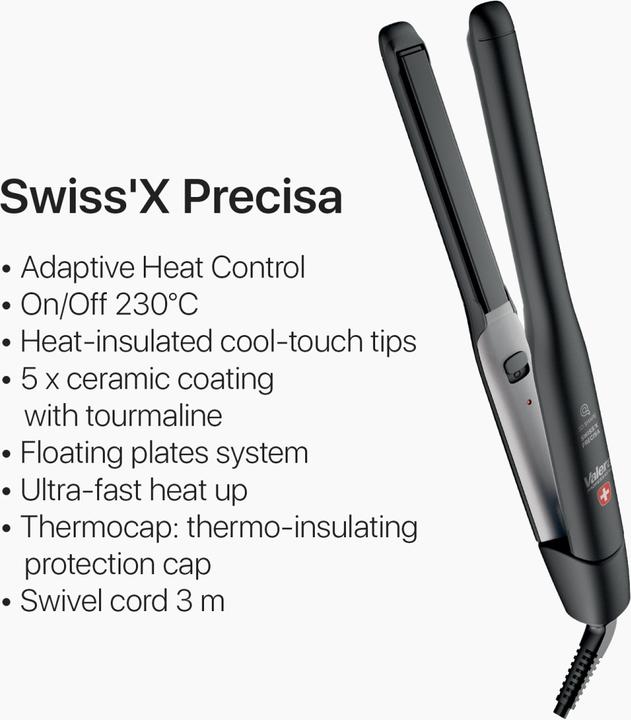 Immagine prodotto Beko VALERA 102.03 SWISS'X Precisa Styler per capelli (Piastra per capelli)