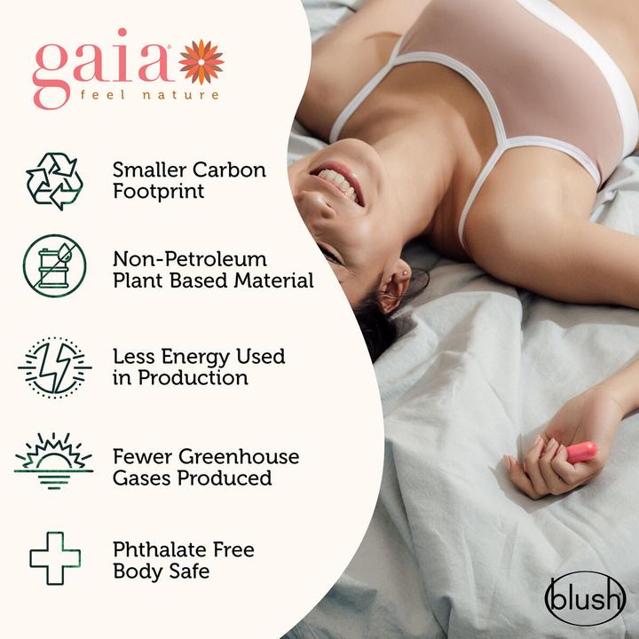 Actual product image Gaia Eco Bullet Vibrator â Coral