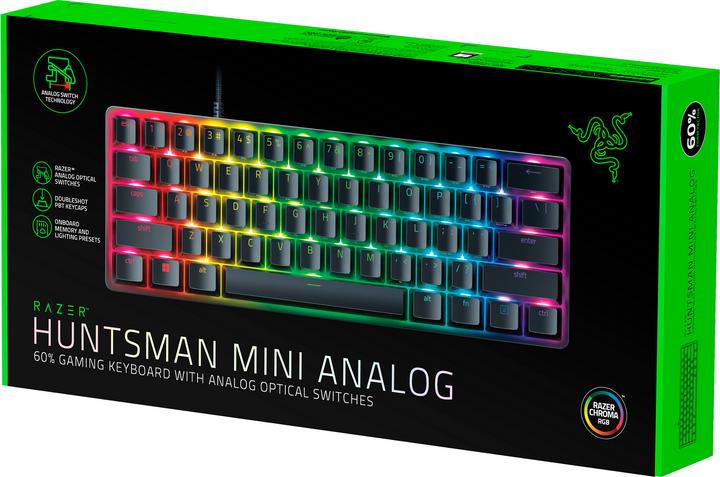 Productafbeelding Razer Huntsman Mini (analoge schakelaar) (DE, Bedraad)