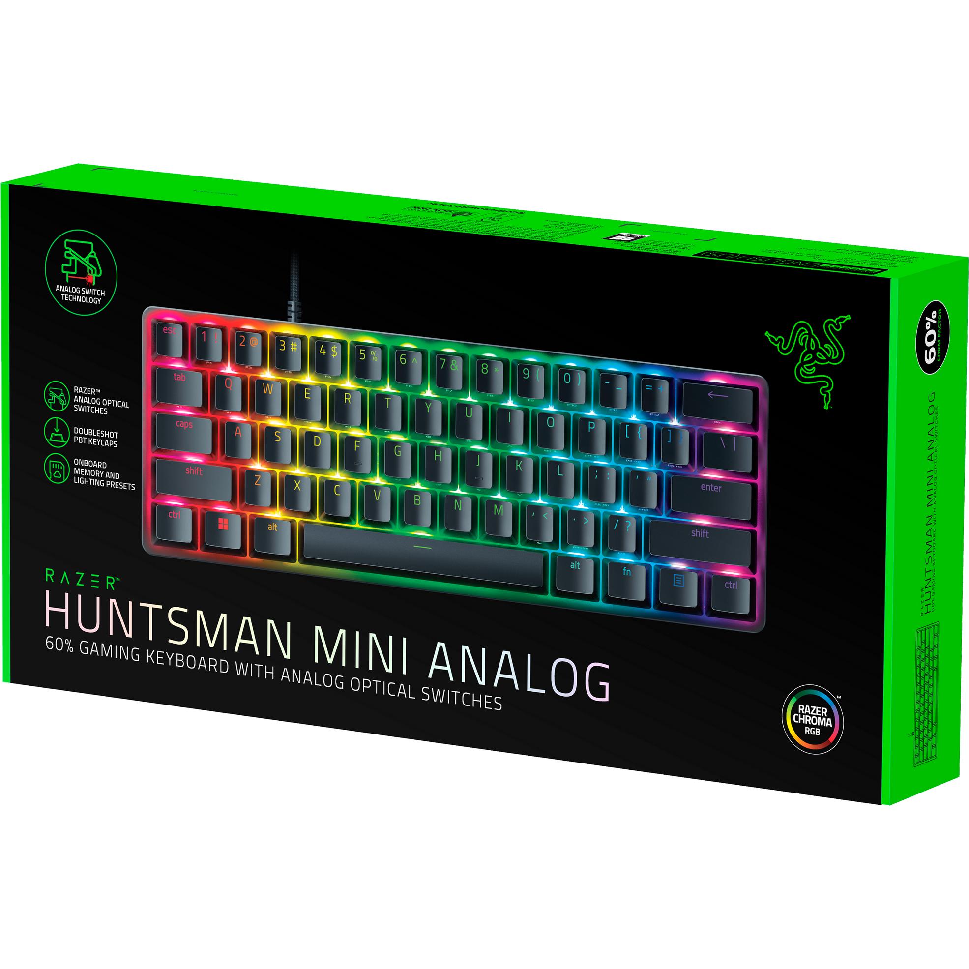 Thumbnail - Razer Huntsman Mini (DE, Kabelgebunden), Tastatur, Schwarz